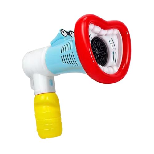 BommFu Kids Bubble Machine, Bubble Making Machine,Batterieantrieb großer Mundblasenhersteller - Tragbare 10 Löcher Handspielzeug für Garten, Mädchen Garten Spaß BommFu Kids Bubble Machine, Bubble Making Machine,Batterieantrieb großer Mundblasenhersteller - Tragbare 10 Löcher Handspielzeug für Garten, Mädchen Garten Spaß von BommFu