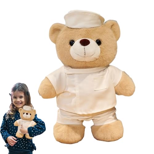 BommFu Kuschelkrankenschwester,Sanfter Stoff Bär zum Liebhaben | Kinder Kissen Geschenkidee für Baby Mädchen Kinderzimmer Schlafzimmer Weihnachten Halloween Büro Schreibtisch Familie BommFu Kuschelkrankenschwester,Sanfter Stoff Bär zum Liebhaben | Kinder Kissen Geschenkidee für Baby Mädchen Kinderzimmer Schlafzimmer Weihnachten Halloween Büro Schreibtisch Familie von BommFu