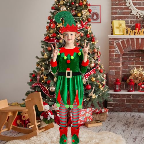 BommFu Lustige Weihnachtskostüme | Festliches Kostüm - Cosplay Anzug Kleidung für Frauen Männer Kinder Jugendliche Fasching Karneval Party Fotostudio von BommFu