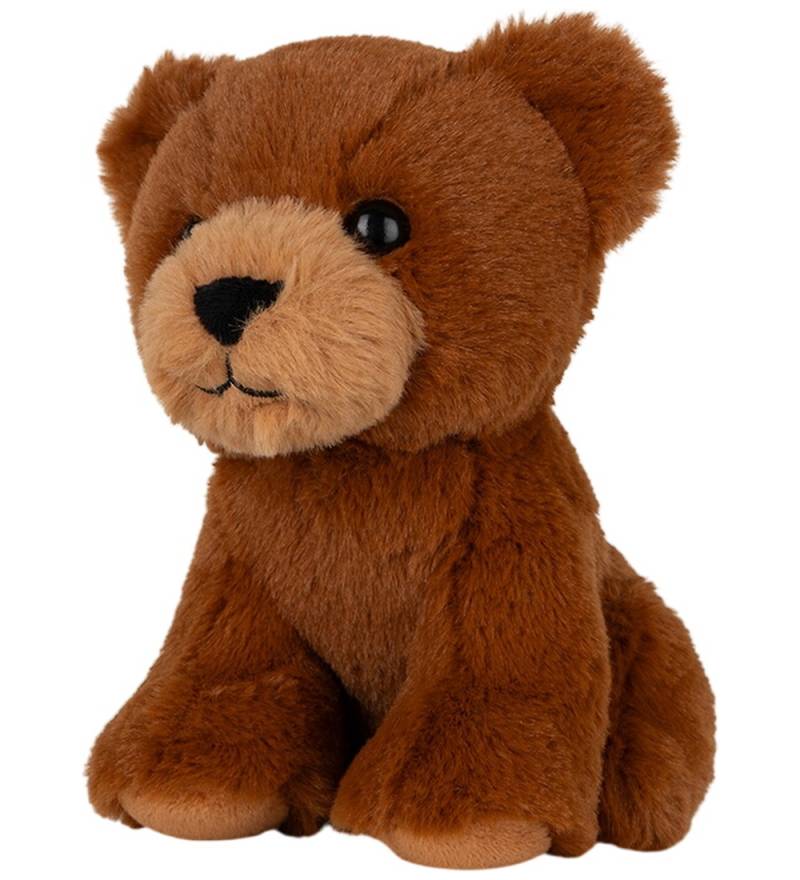 Bon Ton Toys Kuscheltier - 16 cm - WWF Bear - Brown - Bon Ton Toys - One Size - Kuscheltiere von Bon Ton Toys