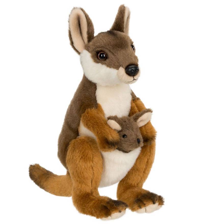 Bon Ton Toys Kuscheltier - 19 cm - WWF - Wallaby mit Joey - Brun - Bon Ton Toys - One Size - Kuscheltiere Bon Ton Toys Kuscheltier - 19 cm - WWF - Wallaby mit Joey - Brun - Bon Ton Toys - One Size - Kuscheltiere von Bon Ton Toys