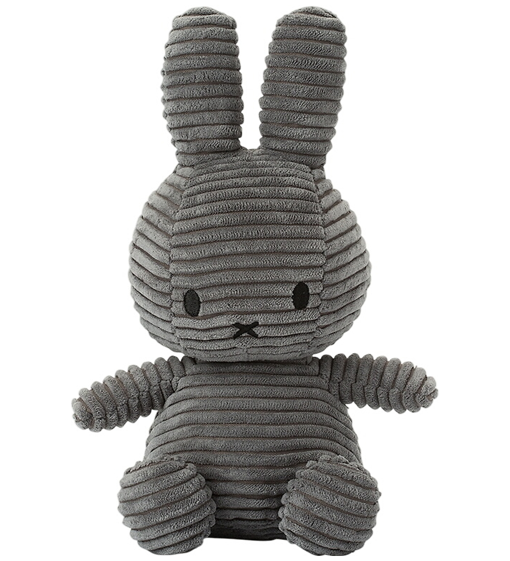 Bon Ton Toys Kuscheltier - 23 cm - Miffy ECO Corduroy - Grey - Bon Ton Toys - One Size - Kuscheltiere Bon Ton Toys Kuscheltier - 23 cm - Miffy ECO Corduroy - Grey - Bon Ton Toys - One Size - Kuscheltiere von Bon Ton Toys