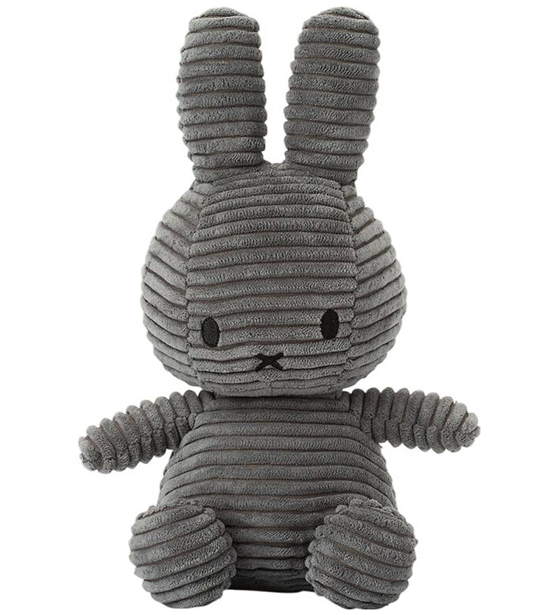 Bon Ton Toys Kuscheltier - 23 cm - Miffy ECO Corduroy - Grey - Bon Ton Toys - One Size - Kuscheltiere Bon Ton Toys Kuscheltier - 23 cm - Miffy ECO Corduroy - Grey - Bon Ton Toys - One Size - Kuscheltiere von Bon Ton Toys