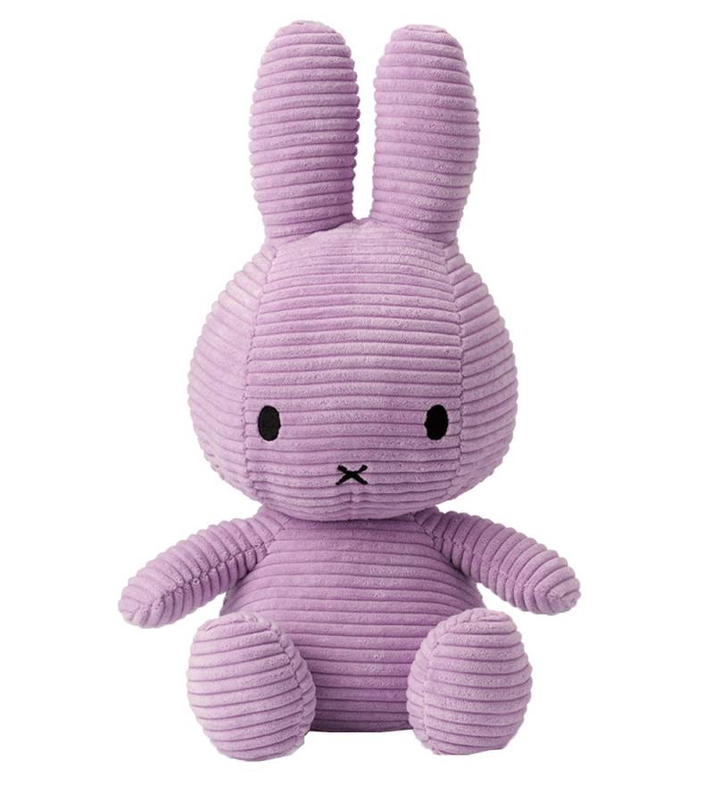 Bon Ton Toys Kuscheltier - 23 cm - Miffy ECO - Corduroy Lilac - Bon Ton Toys - One Size - Kuscheltiere Bon Ton Toys Kuscheltier - 23 cm - Miffy ECO - Corduroy Lilac - Bon Ton Toys - One Size - Kuscheltiere von Bon Ton Toys