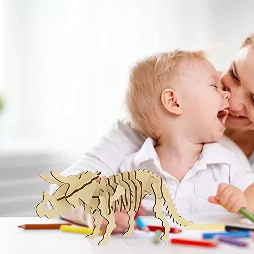 Bonbela DIY Assembly Model Spielzeug - 3D Dinosaurier Puzzle Lebensee Bildungsgrüns DIY Craft Hölzernen Jigsaw Spielzeug für Mädchen 10pcs Bonbela DIY Assembly Model Spielzeug - 3D Dinosaurier Puzzle Lebensee Bildungsgrüns DIY Craft Hölzernen Jigsaw Spielzeug für Mädchen 10pcs von Bonbela