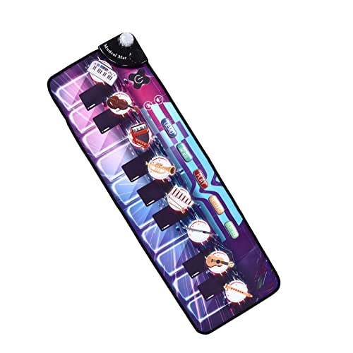 Bonbela Keyboard Piano Mat Musical Keyboard Floor Piano Playmat Frühes Bildungsspielzeug für Mädchen von Bonbela