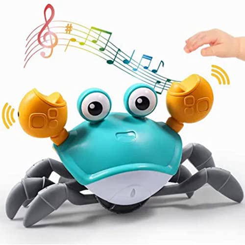 Bonbela Krabbeln Krabben Babyspielzeug, Krabbenspielzeug Vermeiden Automatisch Hindernisse, die Induktion Krakeln, Babyspielzeug USB -Wiederaufladbar mit Licht und Musik Bonbela Krabbeln Krabben Babyspielzeug, Krabbenspielzeug Vermeiden Automatisch Hindernisse, die Induktion Krakeln, Babyspielzeug USB -Wiederaufladbar mit Licht und Musik von Bonbela