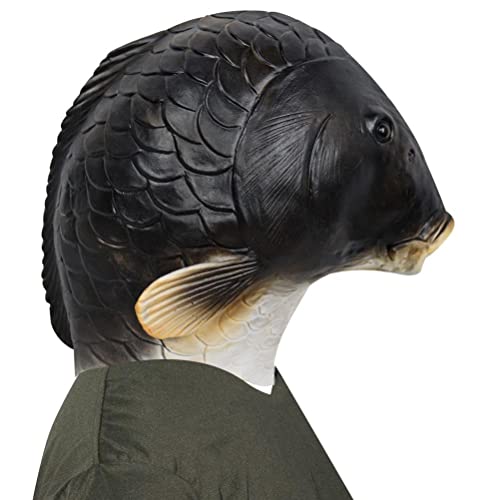 Bonbela Scary Halloween Head Cover Tier Kopfbedeckung Gruselige Kopfkleidung für Männer Frauen Halloween Party Requisiten (Durchschnittlicher Code) von Bonbela