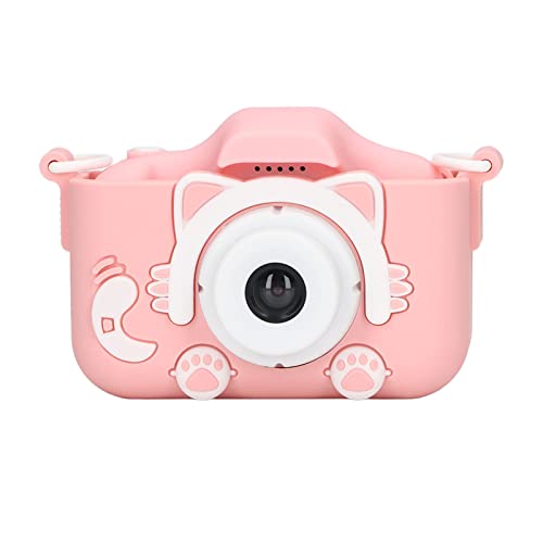 Bonbela Video Babykamera Silikon Mini Kinderkamera Spielzeug mit Transportseil für (Rosa) von Bonbela