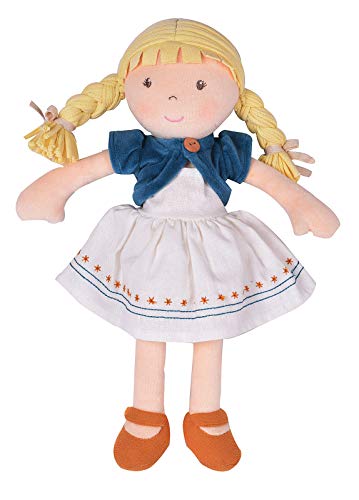 Bonikka SHARE THE LOVE 7501 Lily Doll Puppe aus Bio-Baumwolle GOTS 32 cm, Mehrfarbig von Bonikka SHARE THE LOVE
