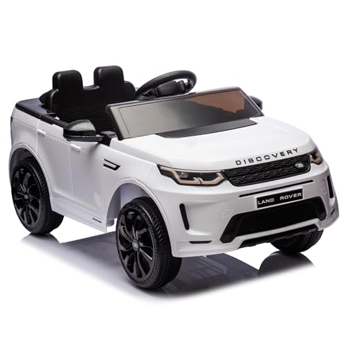 Bonnlo ferngesteuertes Auto Land Rover Evoque Design, Elektrofahrzeuge ab 1 Jahre, Kinder Elektroauto mit Fernbedienung, 2×12V 35W Motoren, Auto Spielzeug, 1 Sitzer, Weiß Bonnlo ferngesteuertes Auto Land Rover Evoque Design, Elektrofahrzeuge ab 1 Jahre, Kinder Elektroauto mit Fernbedienung, 2×12V 35W Motoren, Auto Spielzeug, 1 Sitzer, Weiß von Bonnlo
