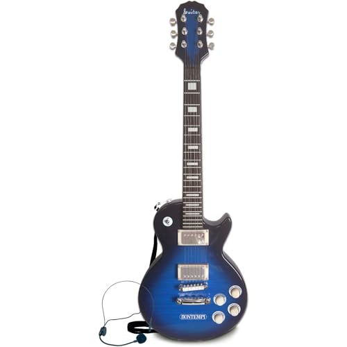 Bontempi | SoundSculpt - E-Gitarre zum Erkunden Neuer Sounds und zum Erstellen von Musik ohne Grenzen mit Mikrofon und Wireless von Bontempi