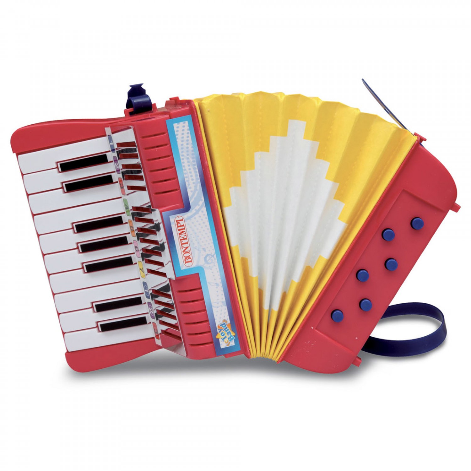 Bontempi 17 Tasten Akkordeon mit Schultergurt Bontempi 17 Tasten Akkordeon mit Schultergurt von Bontempi