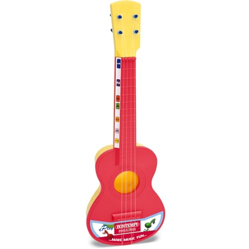 Bontempi 20 4042 Klassische Gitarre mit 4 Nylon-Saiten, Mehrfarbig von Bontempi