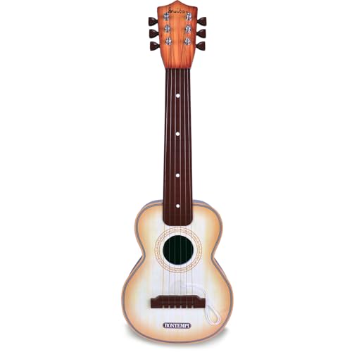 Bontempi 20 5510 Klassische-Gitarre mit 6 Metal-Saiten, Holz von Bontempi