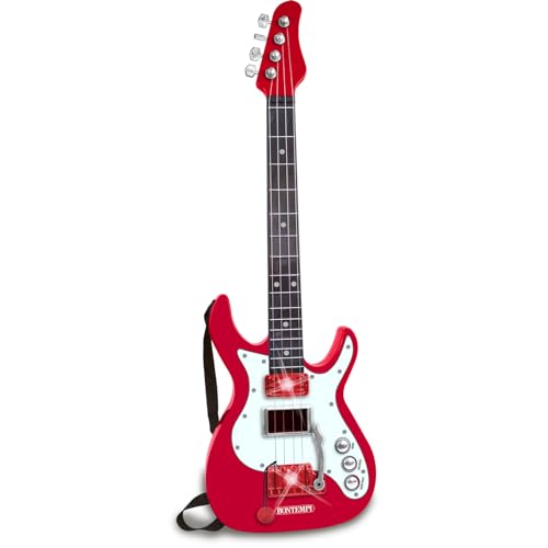 Bontempi 24 1300 Elektronische Gitarre Rock, Red von Bontempi