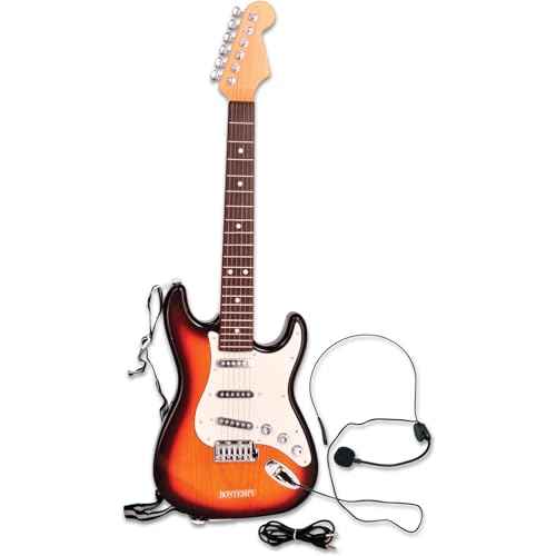 Bontempi 24 1310 1310-Elektronische Gitarre Rock, Mehrfarben, 67 x 22 x 4.5 cm von Bontempi