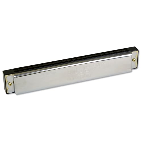Bontempi 30 2420 2420-Metall Mundharmonika, grau Bontempi 30 2420 2420-Metall Mundharmonika, grau von Bontempi