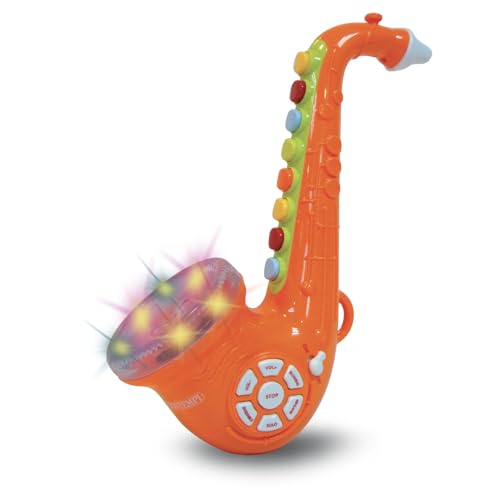 Bontempi 36 3925 Baby Melody Saxophone, Mehrfarbig von Bontempi