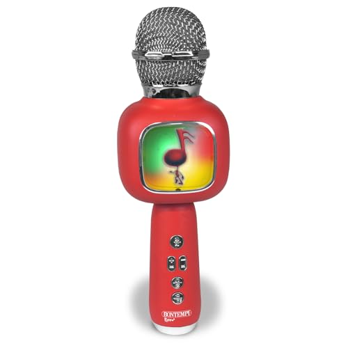 Bontempi | StarSync Karaoke - Kabelloses Karaoke Mikrofon mit TWS und Stimmwechsler für unbegrenzte Karaoke, 23,4x7,9x7,4 cm Bontempi | StarSync Karaoke - Kabelloses Karaoke Mikrofon mit TWS und Stimmwechsler für unbegrenzte Karaoke, 23,4x7,9x7,4 cm von Bontempi