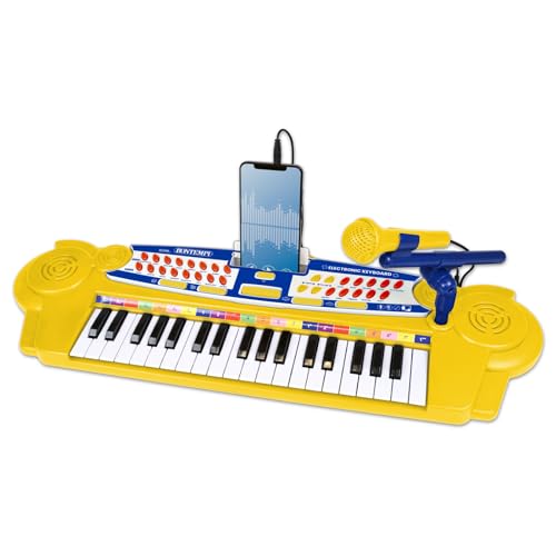 Bontempi | BabyMelodies - 37-Tasten-Tastatur mit Mikrofon und MP3-Anschluss für kleine Musiker von Bontempi