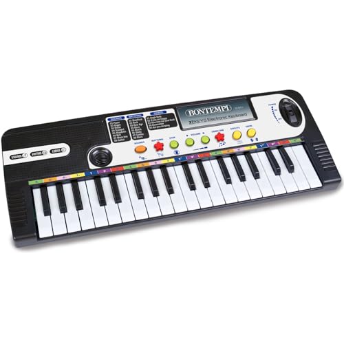 Bontempi | HarmonyKeys – Digitale Tastatur mit 49 Tasten mit USB-Anschluss und Netzwerkadapter für perfekte Harmonie, 540 x 170 x 55 mm Bontempi | HarmonyKeys – Digitale Tastatur mit 49 Tasten mit USB-Anschluss und Netzwerkadapter für perfekte Harmonie, 540 x 170 x 55 mm von Bontempi