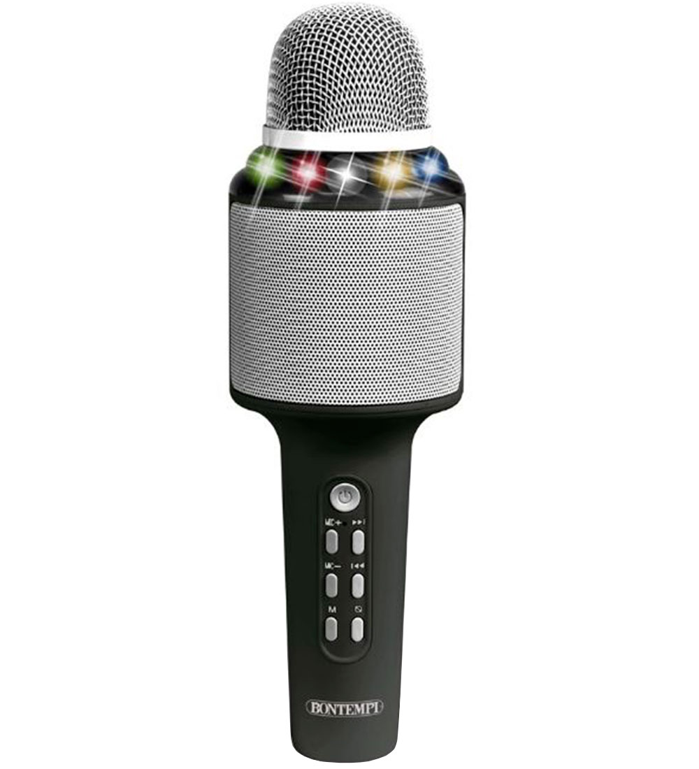 Bontempi Mikrofon m. Licht - Kabellos - Karaoke - Bontempi - One Size - Musikinstrumente Bontempi Mikrofon m. Licht - Kabellos - Karaoke - Bontempi - One Size - Musikinstrumente von Bontempi