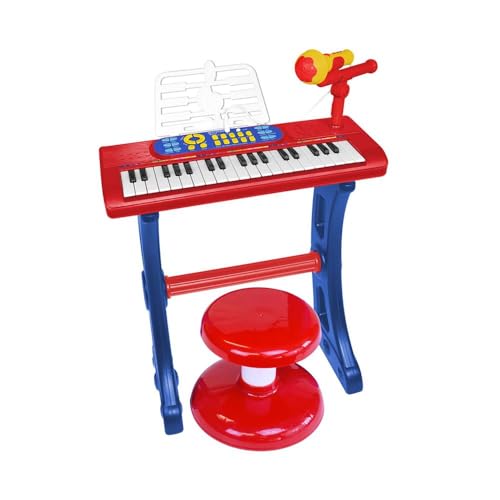 Bontempi MiniKeyFun - Tastiera Giocattolo hat 37 Tasti per Piccoli Musicisti Con Microfono, Sgabello und Leggio, Blu e Rosso, 54,4 x 32,9 x 15,9 cm Bontempi MiniKeyFun - Tastiera Giocattolo hat 37 Tasti per Piccoli Musicisti Con Microfono, Sgabello und Leggio, Blu e Rosso, 54,4 x 32,9 x 15,9 cm von Bontempi