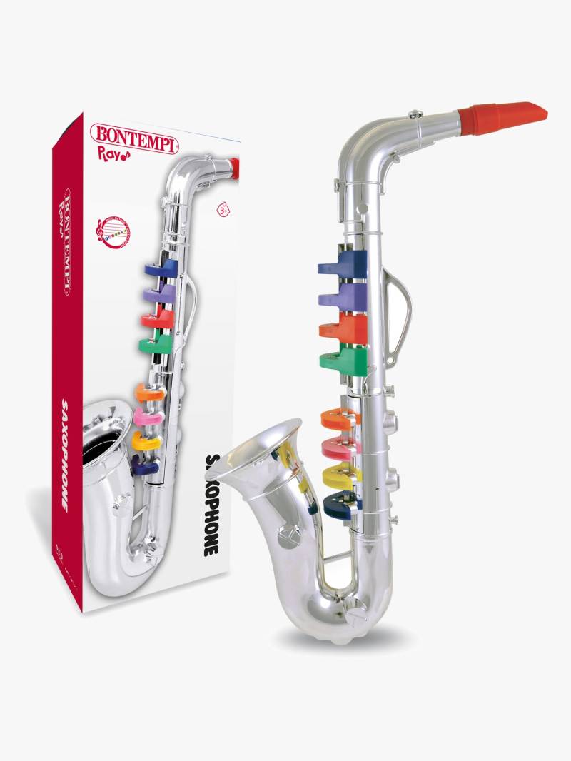 Bontempi Saxophon aus Chrom 8 Noten Bontempi Saxophon aus Chrom 8 Noten von Bontempi