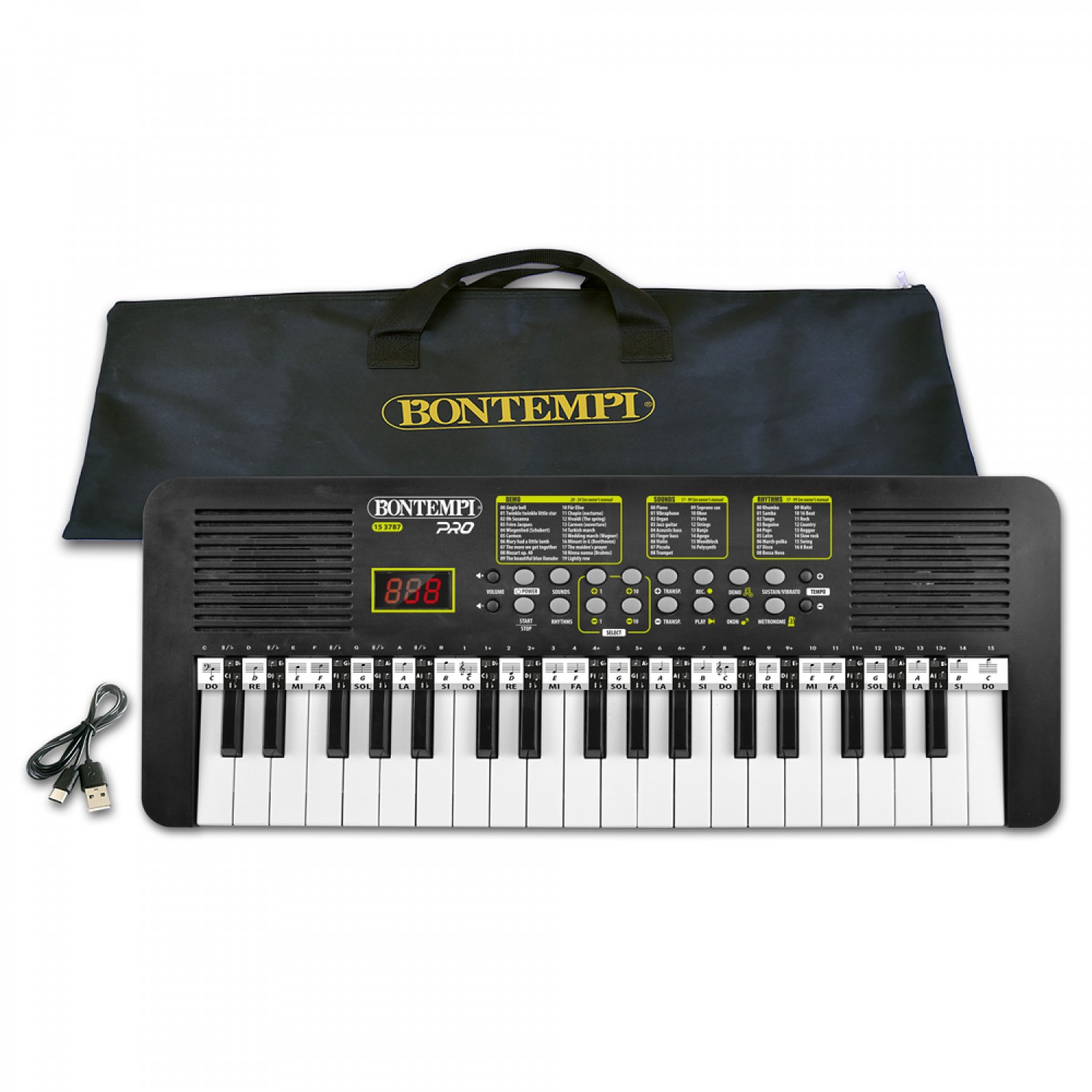 Bontempi digitale 37-Tasten-Tastatur Bontempi digitale 37-Tasten-Tastatur von Bontempi