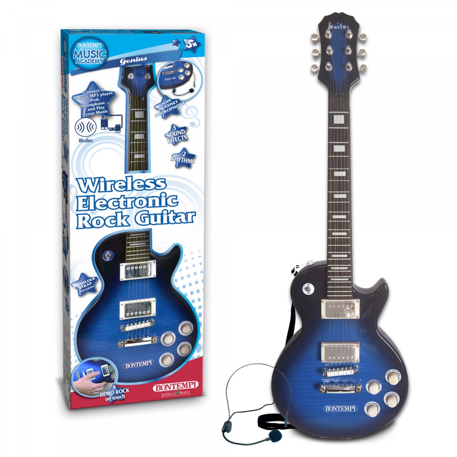Chitarra Elettronica Bontempi Rock Blu OUTLET von Bontempi