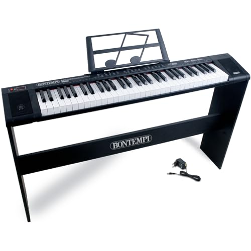 Digitalpiano • 61 professionell gestimmte Tasten von Bontempi