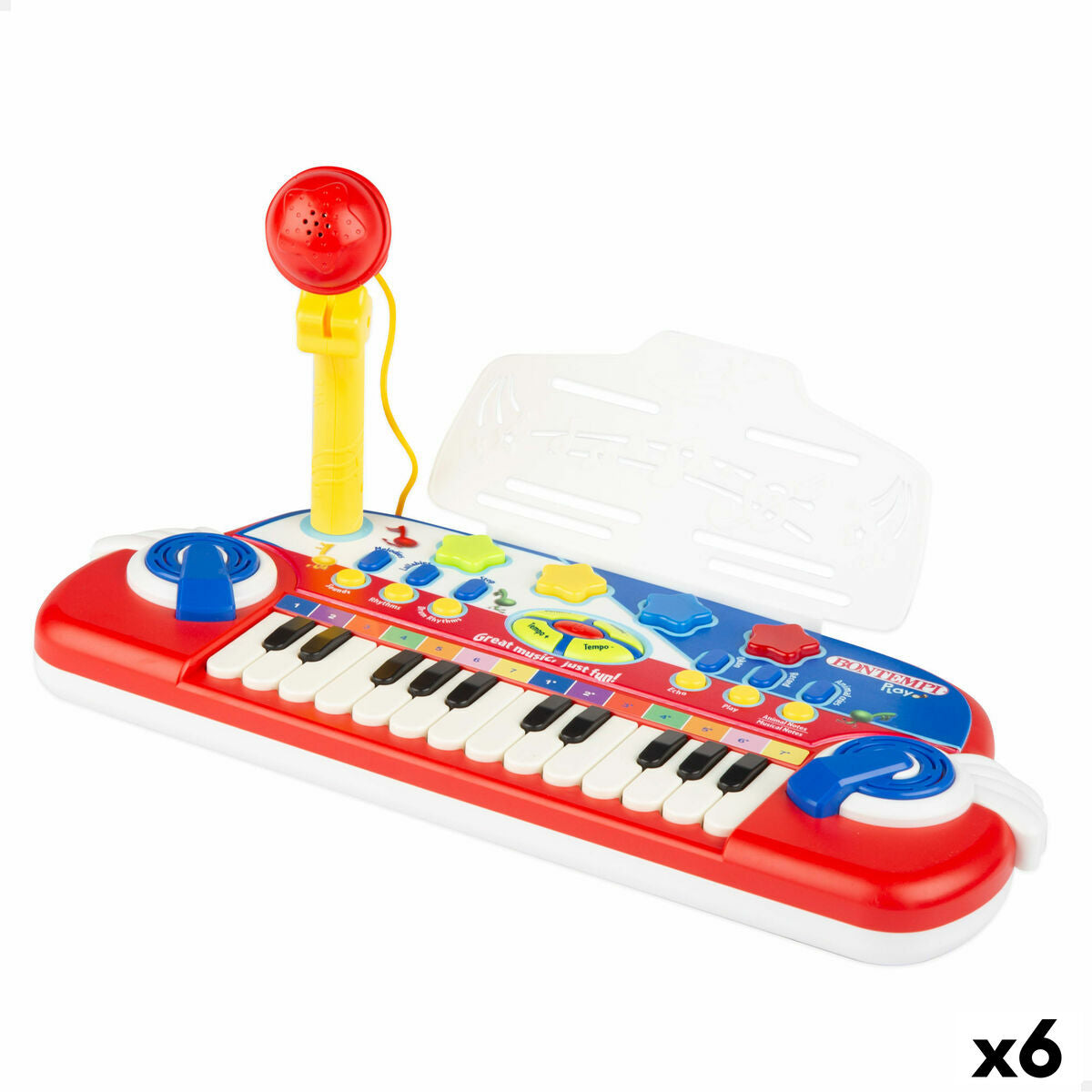 Elektronisches Klavier Bontempi 38 x 18 x 17 cm (6 Stück) von Bontempi