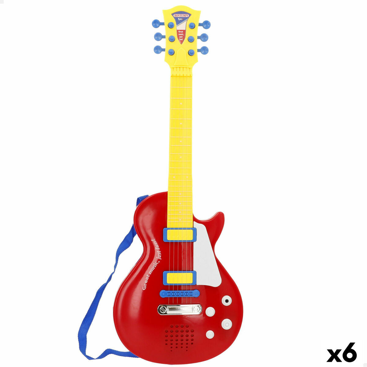 Kindergitarre Bontempi 20 x 56 x 4 cm (6 Stück) von Bontempi