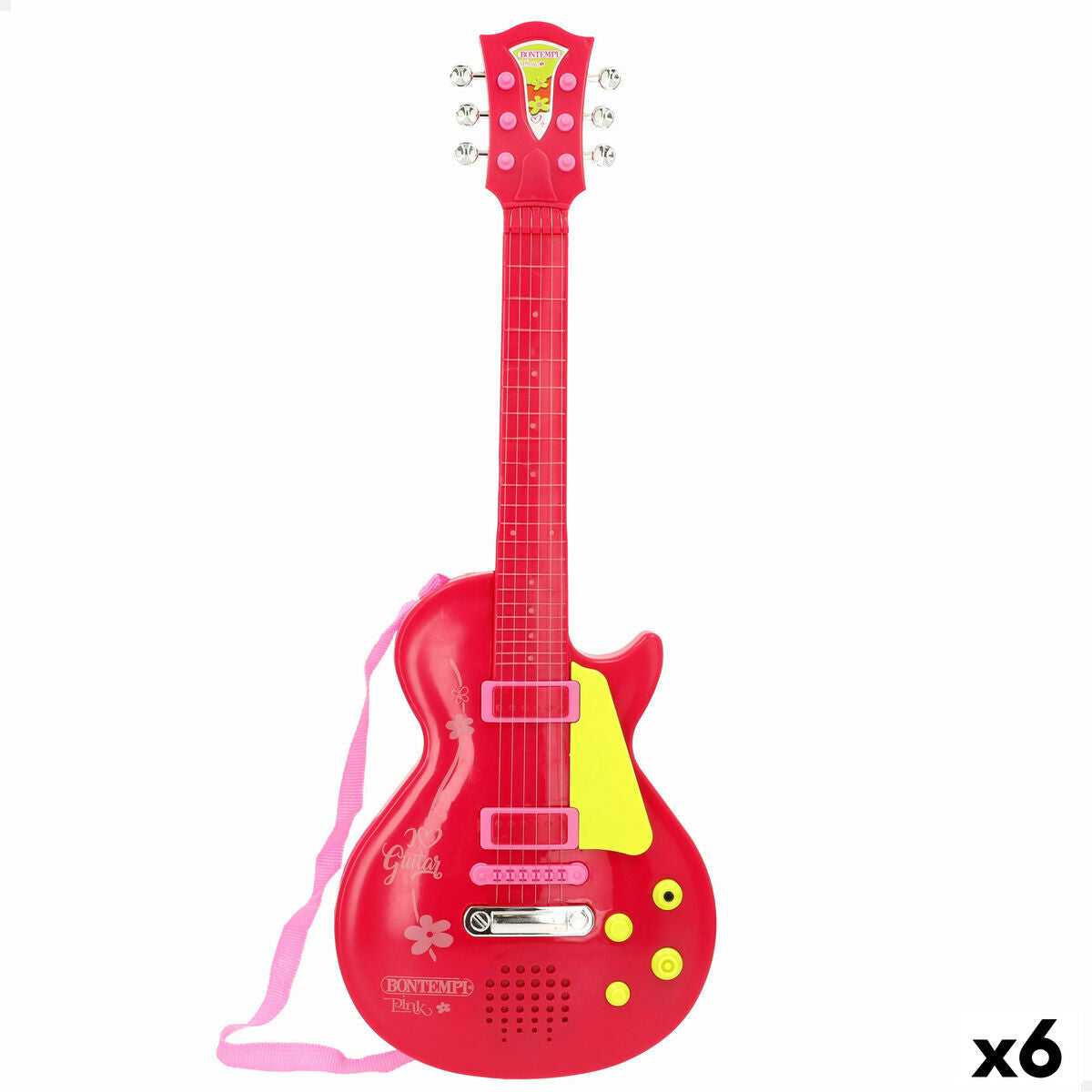 Kindergitarre Bontempi 20 x 56 x 4 cm (6 Stück) von Bontempi