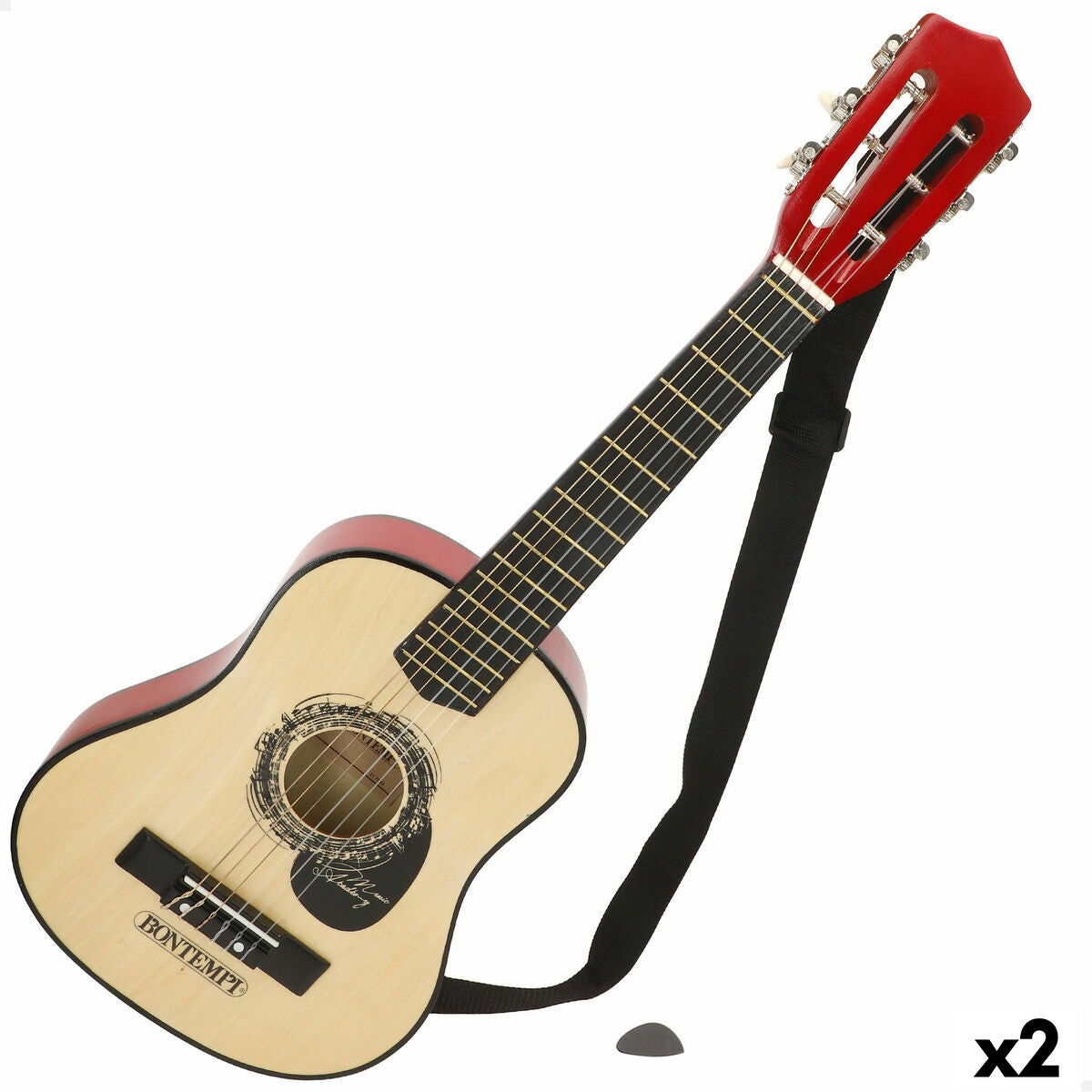 Kindergitarre Bontempi 28 x 75 x 8 cm (2 Stück) von Bontempi