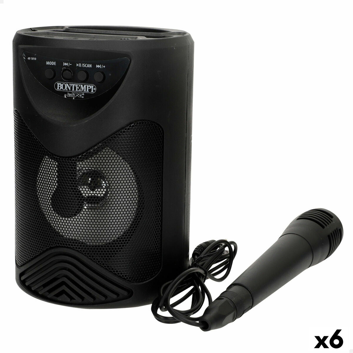 Lautsprecher mit Karaoke Mikrofon Bontempi 6 Stück Lautsprecher mit Karaoke Mikrofon Bontempi 6 Stück von Bontempi