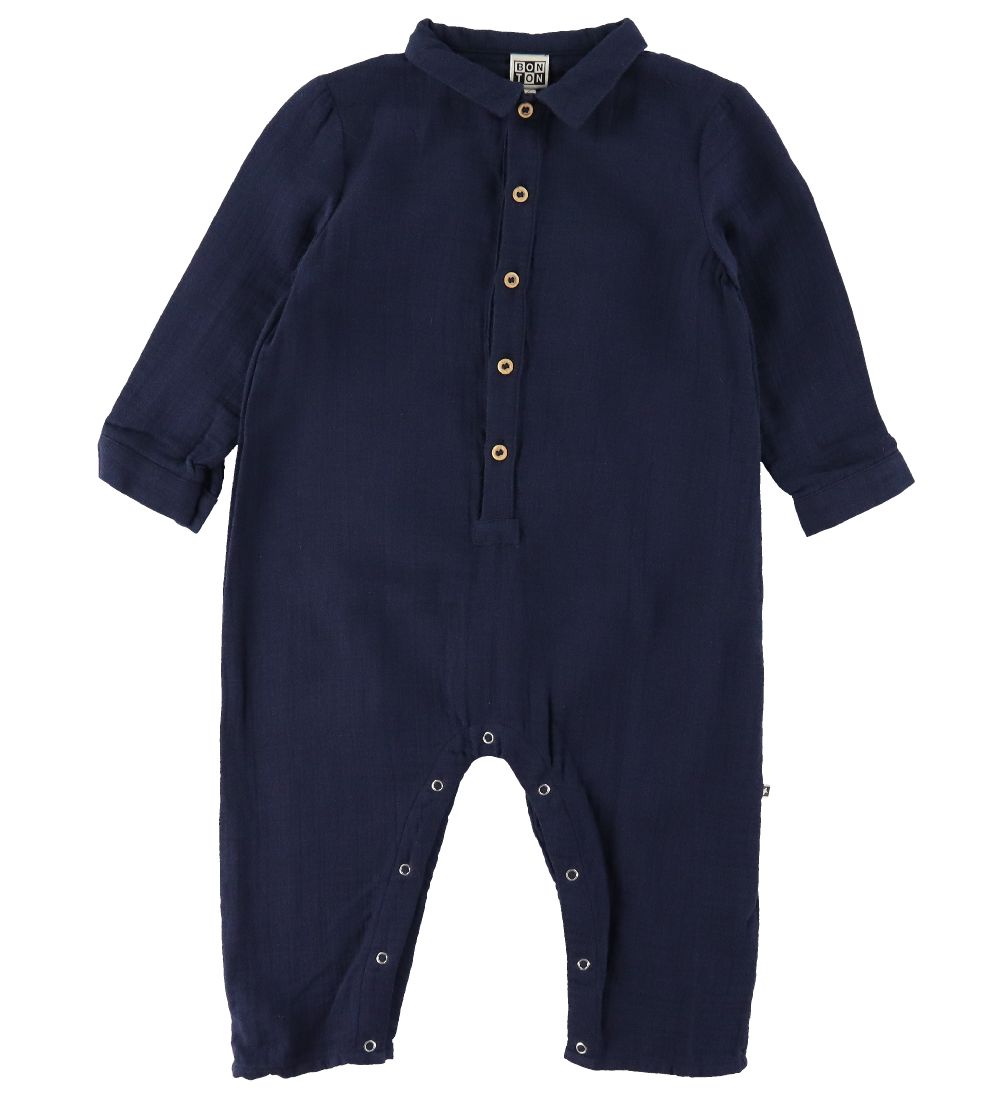 Bonton - Baby - Navy Bonton - Bonton - 2 Jahre (92) - Strampler von Bonton