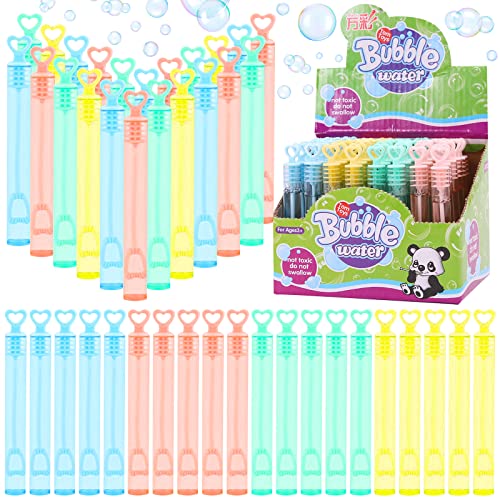 48 Stück Seifenblasen Spielzeug, Seifenblasen Set, Seifenblasen Stäbe mit Griff Seifenblasen Nachfüllflasche, Seifenblasen Kinder, Seifenblasen Spielzeug Kinder, Seifenblasen Stäbe Hochzeit(Herzen) 48 Stück Seifenblasen Spielzeug, Seifenblasen Set, Seifenblasen Stäbe mit Griff Seifenblasen Nachfüllflasche, Seifenblasen Kinder, Seifenblasen Spielzeug Kinder, Seifenblasen Stäbe Hochzeit(Herzen) von Booaee