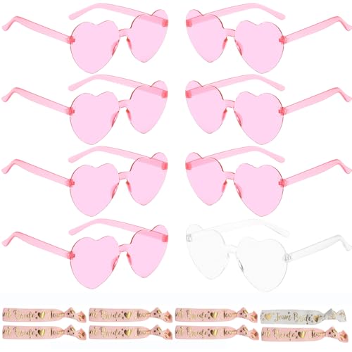 8 Stück Herz Sonnenbrille für Damen,Herz Sonnenbrille,Herz Hippie Party Brille Jga Deko Armbänder Herzförmige Sonnenbrille für Kinder Erwachsene Lustige Partybrillen Jungesellinnenabschied Accessoires 8 Stück Herz Sonnenbrille für Damen,Herz Sonnenbrille,Herz Hippie Party Brille Jga Deko Armbänder Herzförmige Sonnenbrille für Kinder Erwachsene Lustige Partybrillen Jungesellinnenabschied Accessoires von Booaee