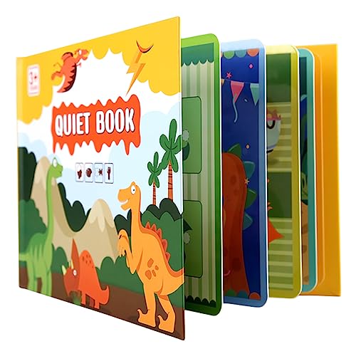 Montessori Quiet Book, Quiet Book Montessori Spielzeug Interactive Busy Book,Ruhiges Buch Montessori for Toddlers,Puzzle Buch Pädagogisches Spielzeugbuch Educational Toy Book für Kinder ab 2 3 4 Jahre von Booaee