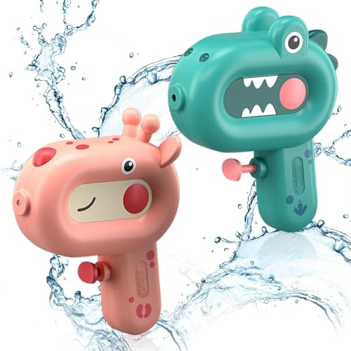 Wasserpistole Kinder, 2 Stück Cartoon-Wasserspritzpistole 100 ml Wasserpistole Spielzeug, Mini Wasserpistolen für Kinder Klein Wasser Spritzpistole, Kindergeburtstag Geschenk Mitbringsel Spielzeug Wasserpistole Kinder, 2 Stück Cartoon-Wasserspritzpistole 100 ml Wasserpistole Spielzeug, Mini Wasserpistolen für Kinder Klein Wasser Spritzpistole, Kindergeburtstag Geschenk Mitbringsel Spielzeug von Booaee