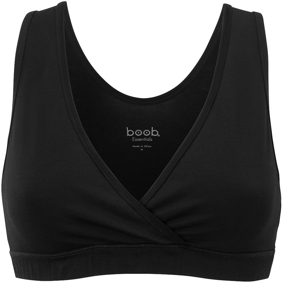 Boob Essentials Still-BH, Schwarz, XS, Stillmode von Boob