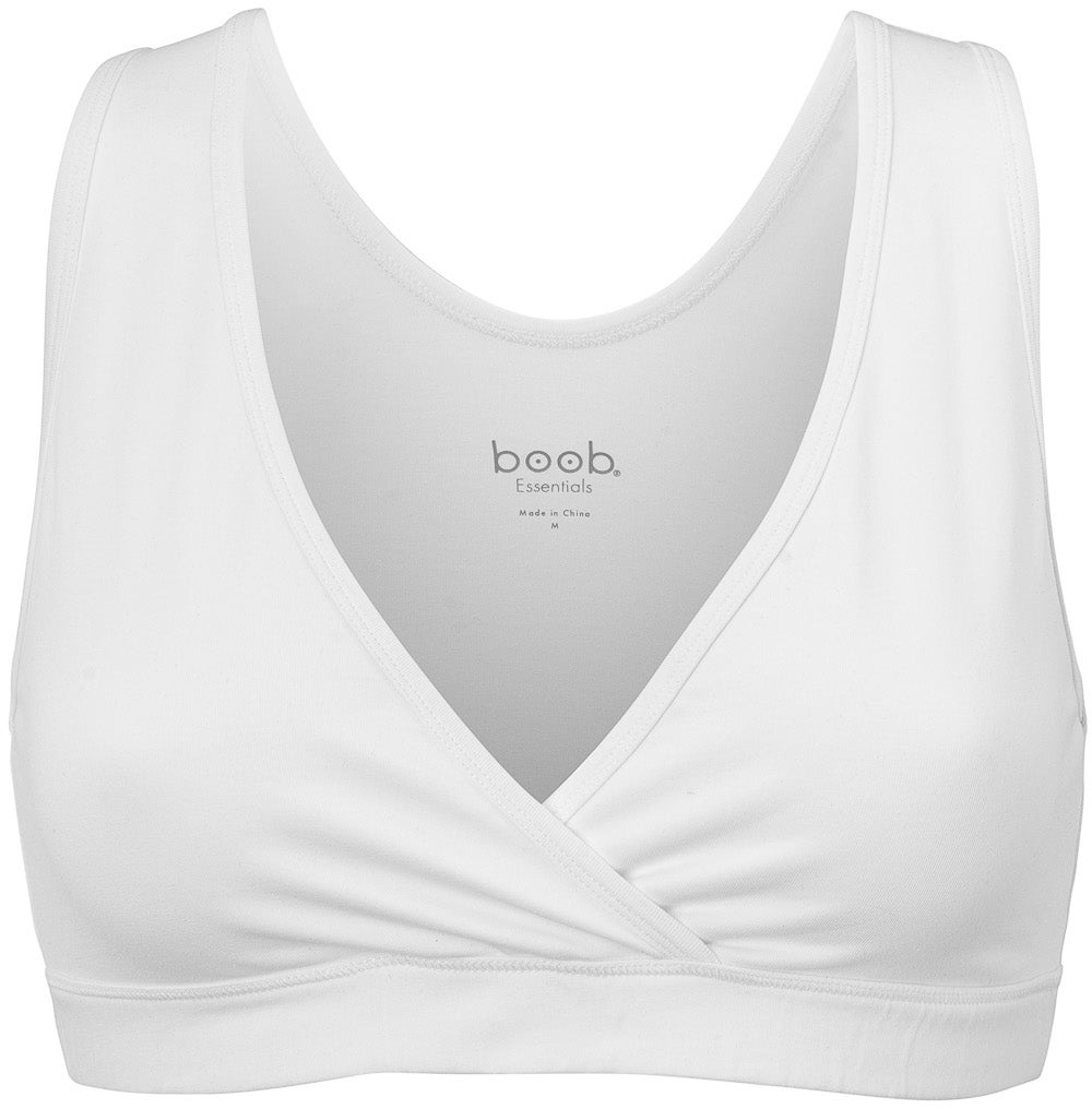 Boob Essentials Still-BH, Weiß, M, Stillmode von Boob