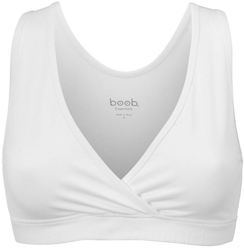 Boob Essentials Still-BH, Weiß, XL, Stillmode von Boob