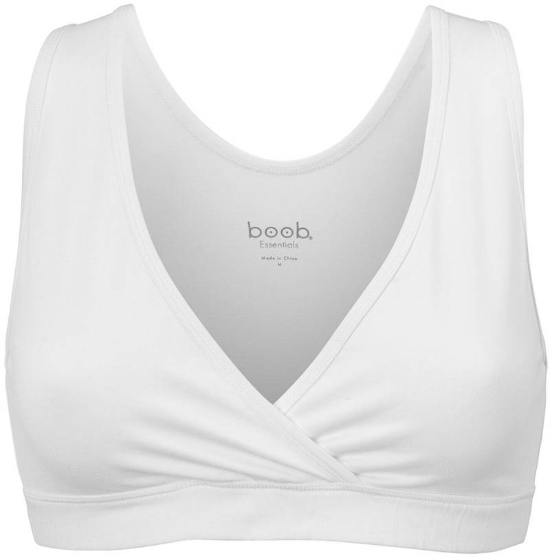 Boob Essentials Still-BH, Weiß, XS, Stillmode von Boob