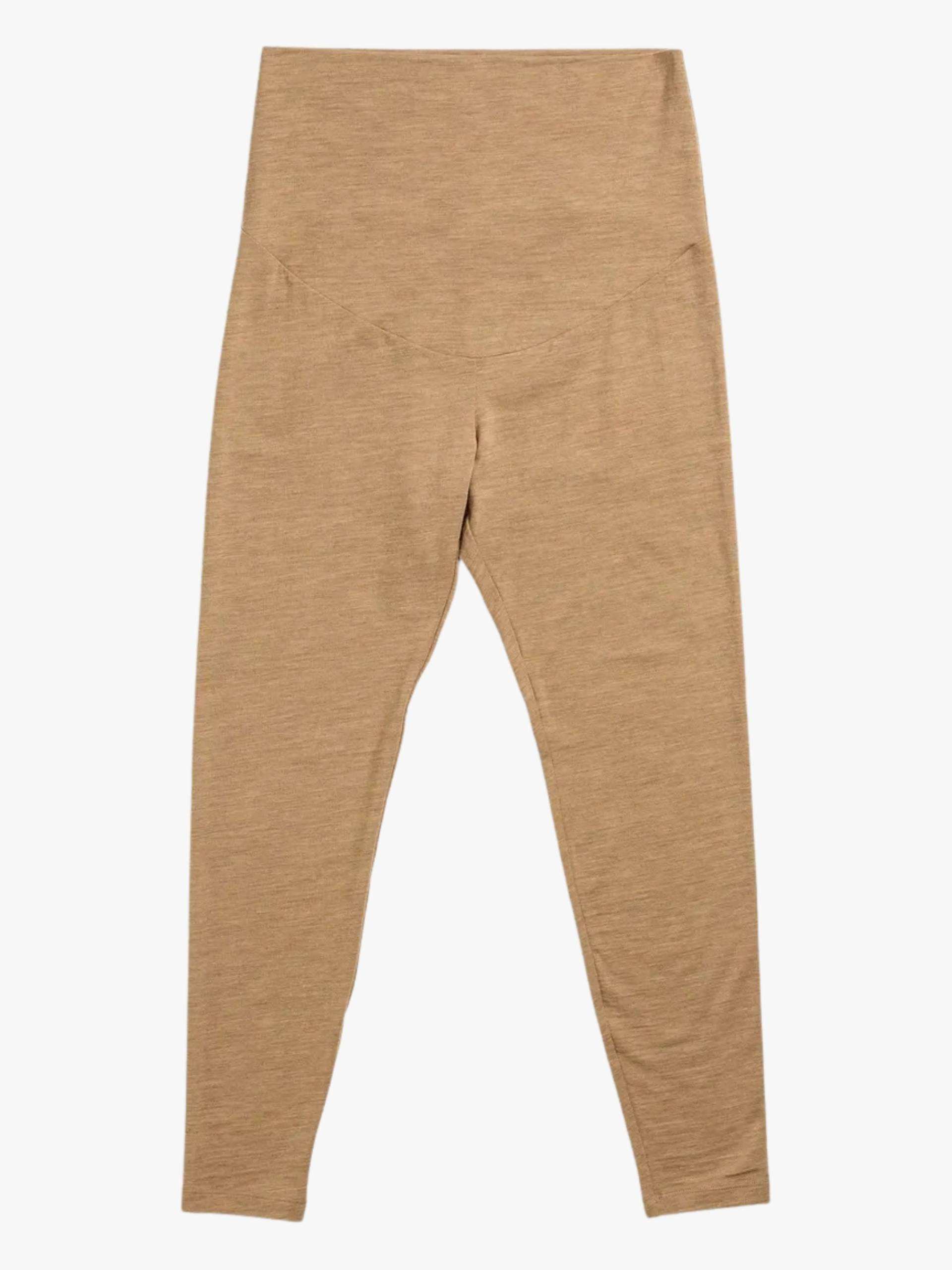 Boob Merinowolle Leggings, Brown Melange, S von Boob