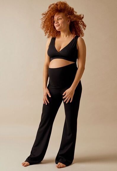 Boob OONO Ausgestellte Hose, Schwarz, L von Boob