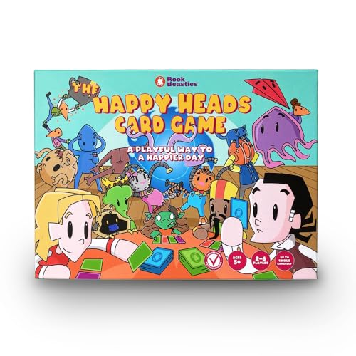 Book of Beasties Happy Heads Kartenspiel Familien-Bindung & emotionales Wohlbefinden Kartenspiel für Kinder | Steigern Sie emotionale Intelligenz durch Spielen | Lernspiel Book of Beasties Happy Heads Kartenspiel Familien-Bindung & emotionales Wohlbefinden Kartenspiel für Kinder | Steigern Sie emotionale Intelligenz durch Spielen | Lernspiel von Book of Beasties
