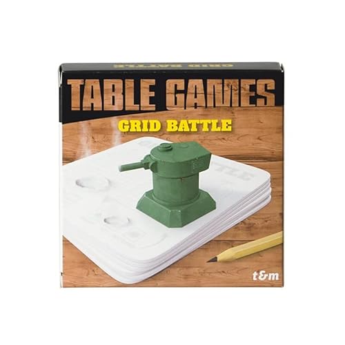 Table Games - Bierfilzl-Edition - Grid Battle: Knobelspiel-Klassiker Schiffe versenken als Bierdeckel-Edition von Bookchair Vertrieb